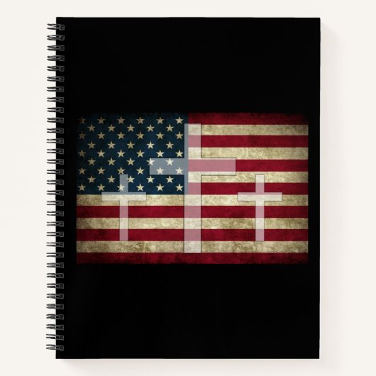 God and Country  Notitieboek (Voorkant)