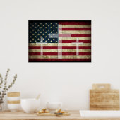 God and Country  Poster (Keuken)