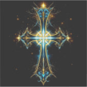 God and Jesus  Sticker (Voorkant)