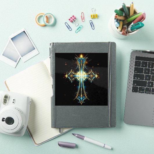 God and Jesus Sticker (iPad Cover)