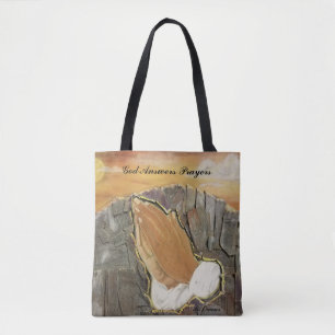God Answers Prayers Canvas tas