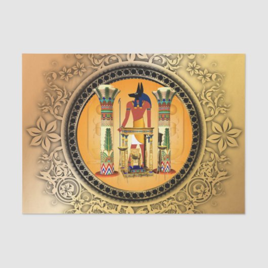 God Anubis Tissuepapier (Voorkant)