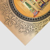 God Anubis Tissuepapier (Detail)