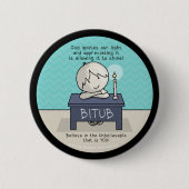 God begint onze Lichte Button (Voorkant)