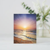 God begrijpt onze gebeden zelfs als... briefkaart (Staand voorkant)