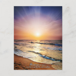 God begrijpt onze gebeden zelfs als... briefkaart