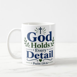 God Beheerst Elk Detail Spirituele Aanmoediging Koffiemok