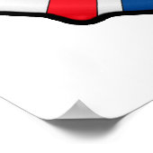 GOD BESPAAR DE KONINGIN POSTER (Hoek)