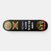 GOD BLACK ZEEN Skateboard (Horizontaal)