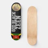GOD BLACK ZEEN Skateboard (Voorkant)