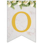 God Bless 6 brieven Floral Calla doop communie Vlaggetjes (Tweede vlag)