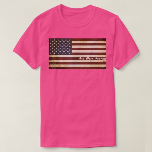 God Bless America, 4e T-Shirt juli (Design voorkant)