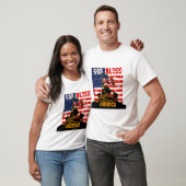 God Bless America" Amerikaanse trots Patriot Desig T-shirt (Unisex)