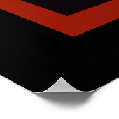 God Bless America Amerikaanse vlag Kale Adelaar Poster (Hoek)