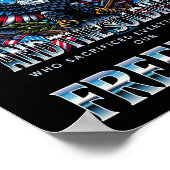 God Bless America and the Soldiers Poster (Hoek)