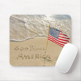 God Bless America Beach Muismat