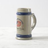 God Bless America - Beer Stein Bierpul (Voorkant rechts)