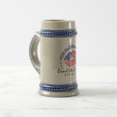 God Bless America - Beer Stein Bierpul (Voorkant links)