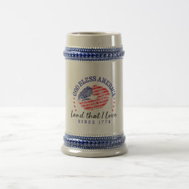 God Bless America - Beer Stein Bierpul