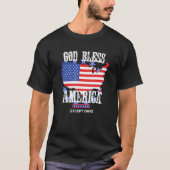 God Bless America Behalve Ohio Funny Sarcasm Joke T-shirt (Voorkant)