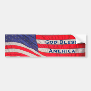 God Bless America Bumpersticker