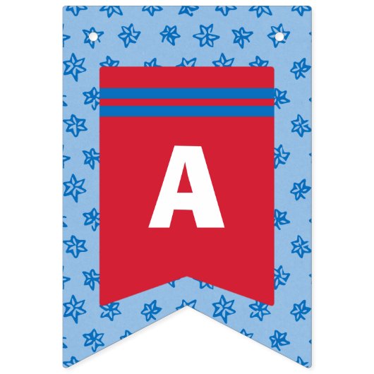 God Bless America Bunting Banner (Derde vlag)