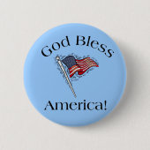 God Bless America Button (Voorkant)