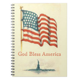 God Bless America Christelijk Notitieboek