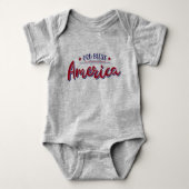 God Bless America Design Romper (Voorkant)