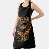 God Bless America Eagle 250 Jaar 1776 2026 Schort (Insitu)