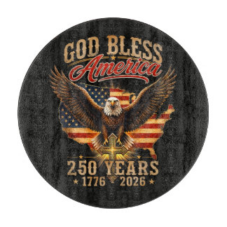 God Bless America Eagle 250 Jaar 1776 2026 Snijplank