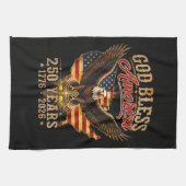 God Bless America Eagle 250 Jaar 1776 2026 Theedoek (Horizontaal)