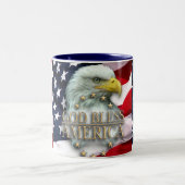 GOD BLESS AMERICA ELLE TWEEKLEURIGE KOFFIEMOK (Center)