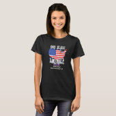 God Bless America Especially San-Francisco CA US S T-shirt (Voorkant volledig)