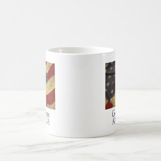 God Bless America Flag Mok (Center)