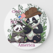 GOD BLESS America Grote Klok (Voorkant)