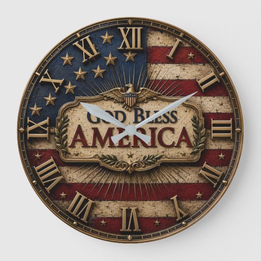 God Bless America Grote Klok (Voorkant)