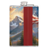 GOD BLESS AMERICA HEUPFLES (Achterkant)