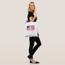God Bless America Hondenreistas Tote Bag