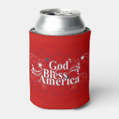 God Bless America Koelbox Blikjeskoeler (Blikje Voorkant)