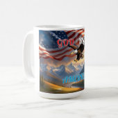 GOD BLESS AMERICA KOFFIEMOK (Voorkant links)