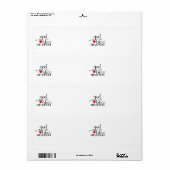 God Bless America Label (Full Sheet)