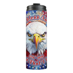God Bless America Land Dat Ik Houd Van Rode Adelaa Thermosbeker