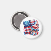 God Bless America Magneet (Voorkant / Achterkant)