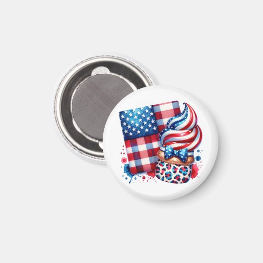 God Bless America Magneet (Voorkant / Achterkant)