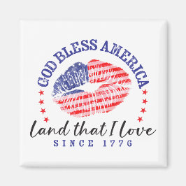 God Bless America - Magneet