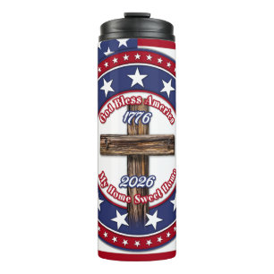 God Bless America Mijn Thuis Mijn Zoete Thuis Ruw  Thermosbeker