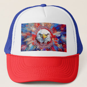 God Bless America Mijn Thuis Zo Zoet Thuis Rode Ad Trucker Pet