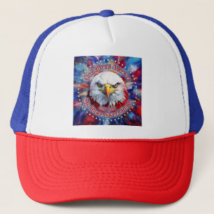 God Bless America Mijn Thuis Zo Zoet Thuis Rode Ad Trucker Pet