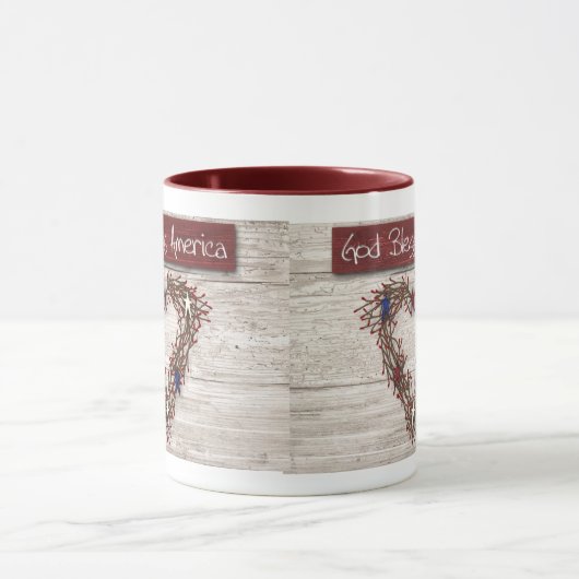 God Bless America Mok (Midden)